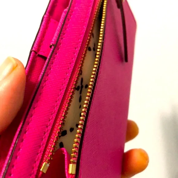 Hot Pink Kate Spade Wallet - Picture 5 of 5